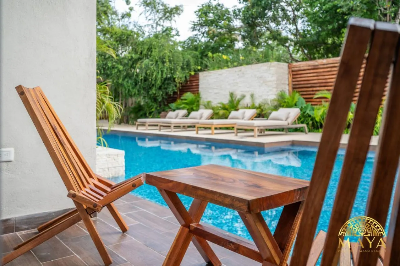 Nhoa 101C Lux 1Br Condo Pool Access In Aldea Zama Tulum Tatil Evi