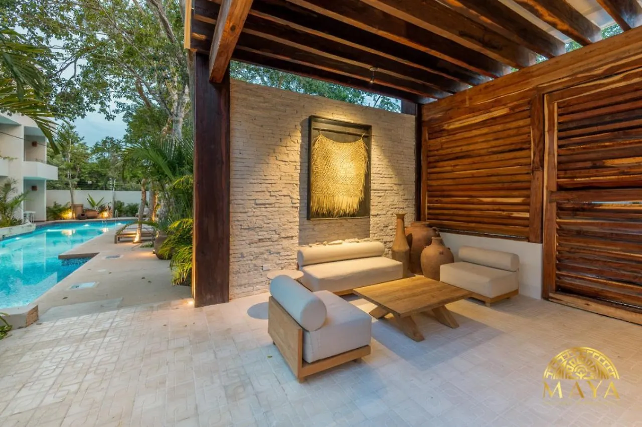 Nhoa 101C Lux 1Br Condo Pool Access In Aldea Zama Tulum Tatil Evi